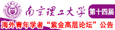 小穴b视频南京理工大学第十四届海外青年学者紫金论坛诚邀海内外英才！